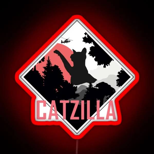 Catzilla Led RGB Neon Sign