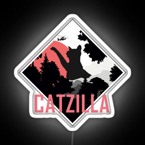Catzilla Led RGB Neon Sign