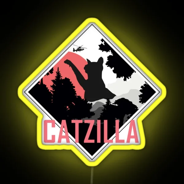 Catzilla Led RGB Neon Sign
