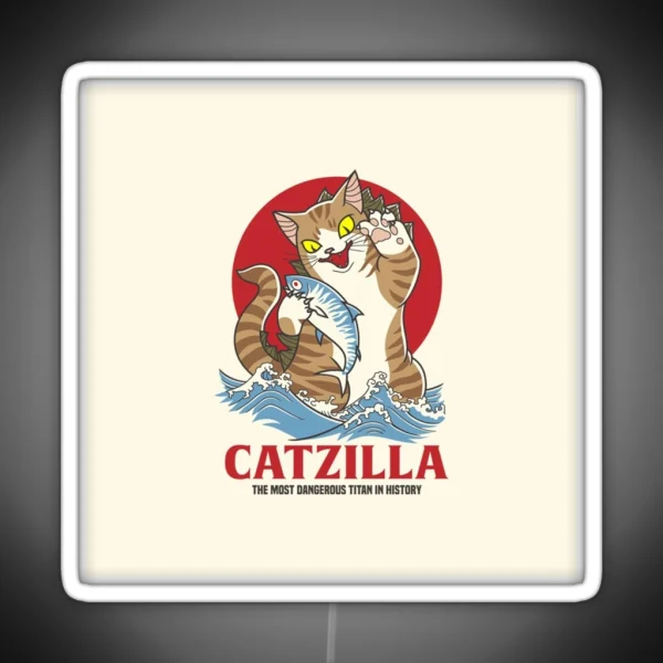 Catzilla RGB Neon Sign