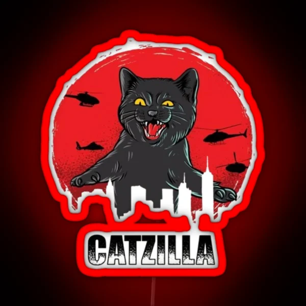 Catzilla RGB Neon Sign