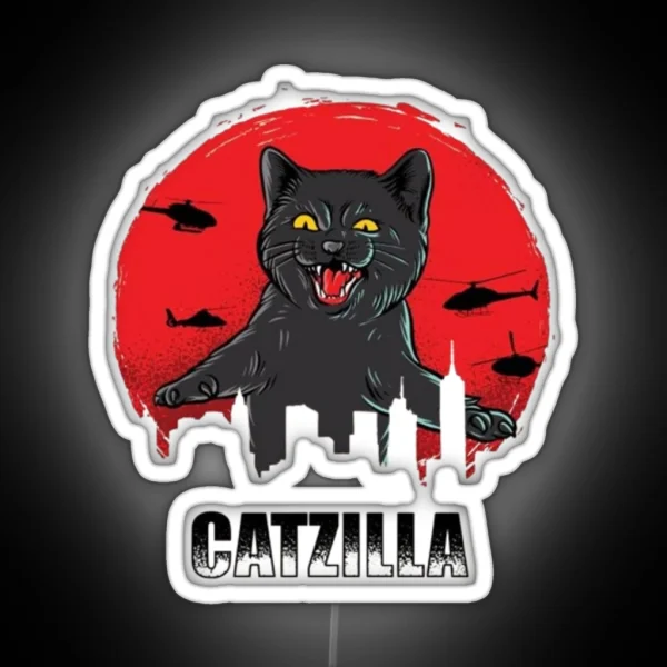 Catzilla RGB Neon Sign