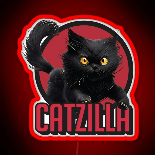 Catzilla RGB Neon Sign