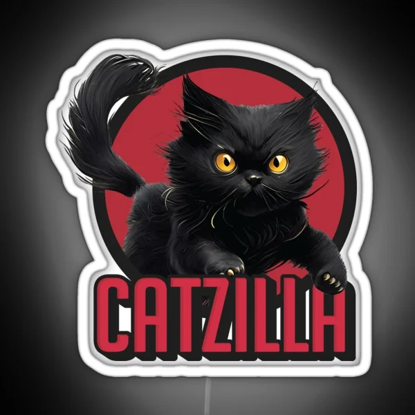 Catzilla RGB Neon Sign