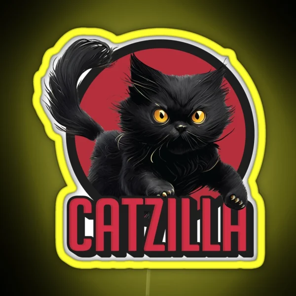 Catzilla RGB Neon Sign
