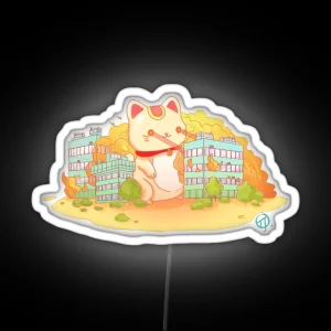 Catzilla RGB Neon Sign