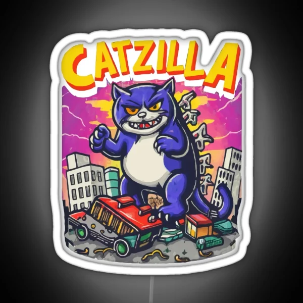 Catzilla RGB Neon Sign