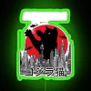 Catzilla RGB Neon Sign - Image 3