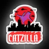 Catzilla RGB Neon Sign - Image 4