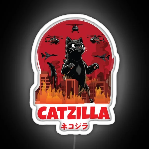 Catzilla RGB Neon Sign