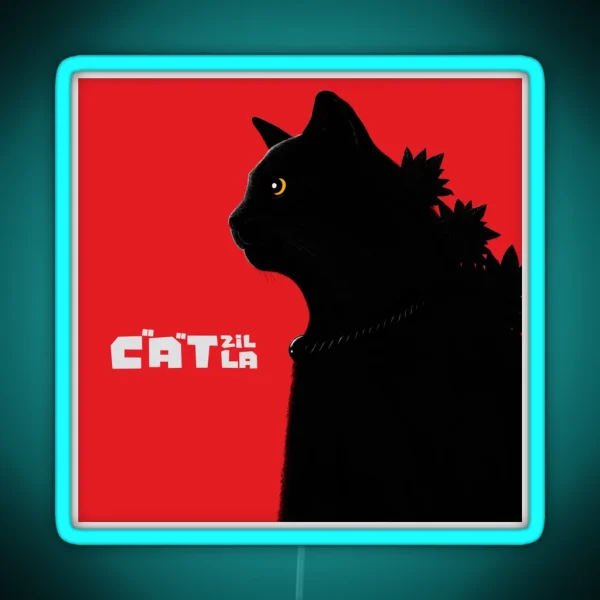Catzilla RGB Neon Sign