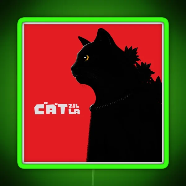 Catzilla RGB Neon Sign