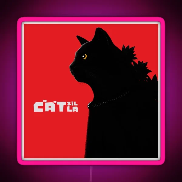 Catzilla RGB Neon Sign