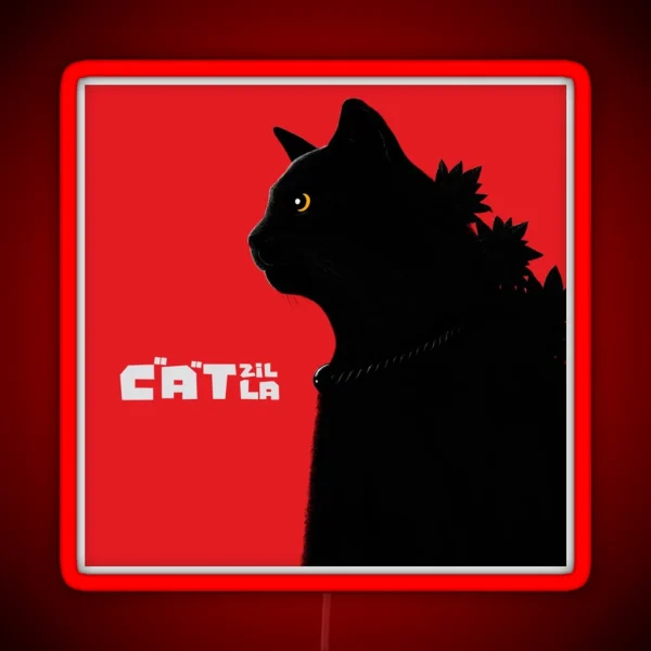 Catzilla RGB Neon Sign