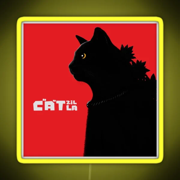 Catzilla RGB Neon Sign