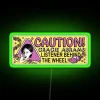 Caution Gracie Abrams Listener Behind The Wheel RGB Neon Sign - Image 4