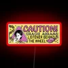Caution Gracie Abrams Listener Behind The Wheel RGB Neon Sign - Image 2