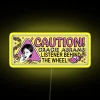 Caution Gracie Abrams Listener Behind The Wheel RGB Neon Sign - Image 6