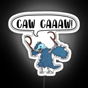 CAW CAAAW RGB Neon Sign