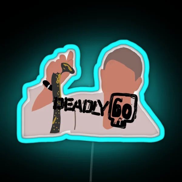 CBBC Deadly 60 Inspired Design RGB Neon Sign