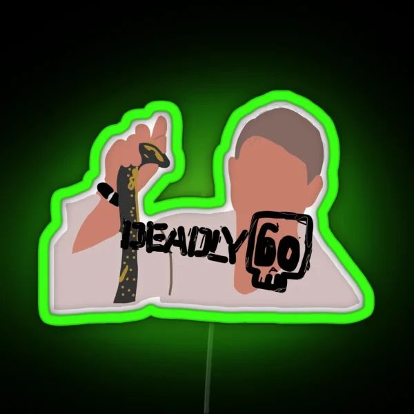 CBBC Deadly 60 Inspired Design RGB Neon Sign