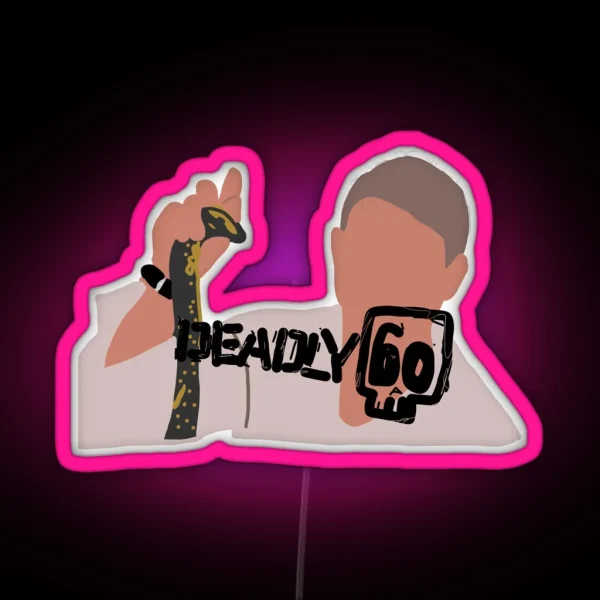 CBBC Deadly 60 Inspired Design RGB Neon Sign
