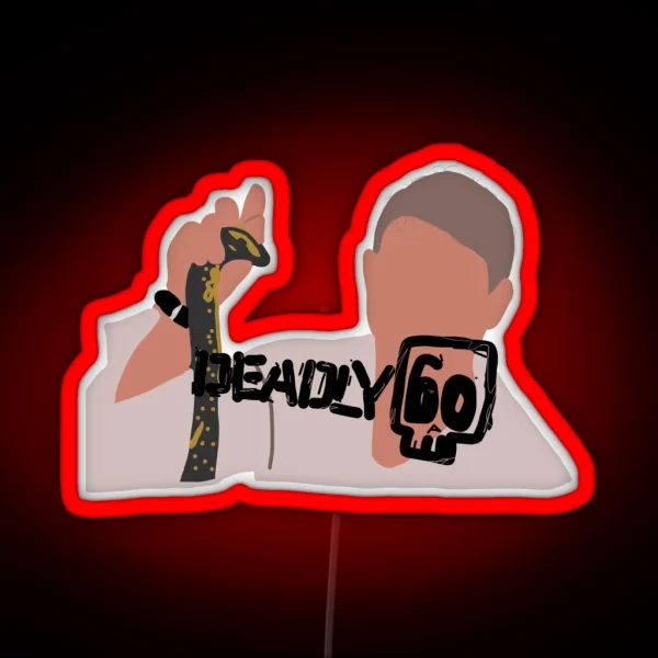 CBBC Deadly 60 Inspired Design RGB Neon Sign