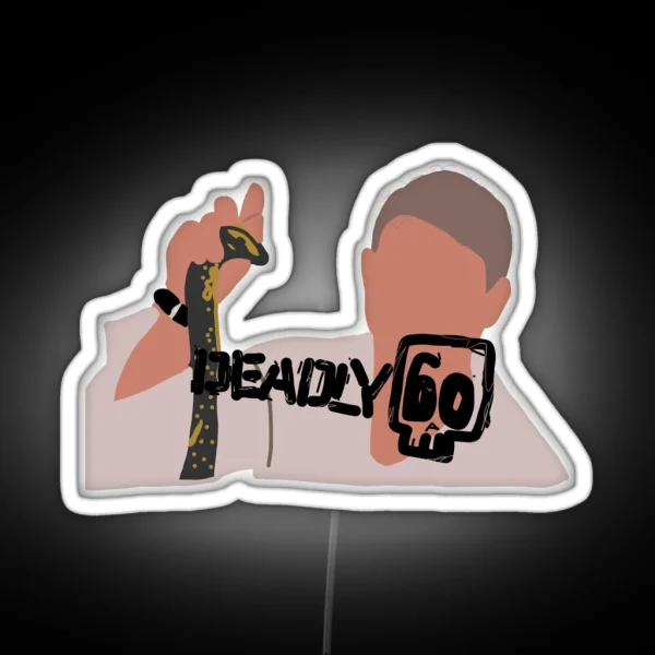 CBBC Deadly 60 Inspired Design RGB Neon Sign
