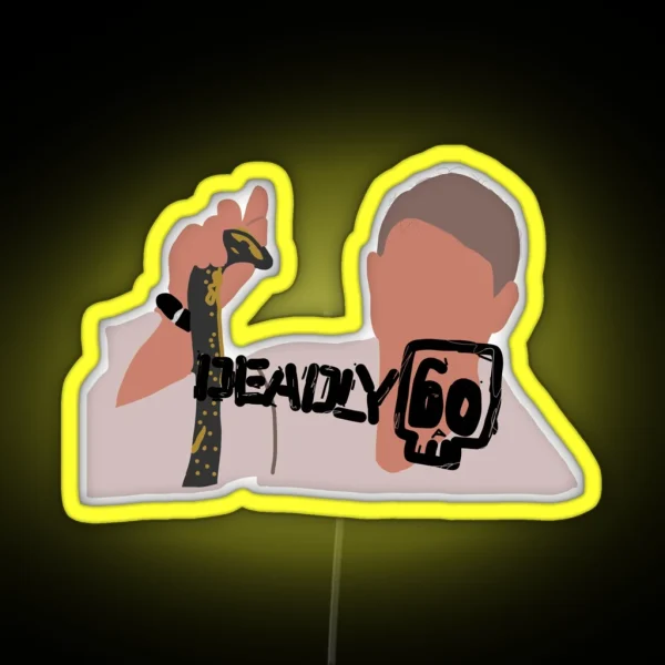 CBBC Deadly 60 Inspired Design RGB Neon Sign