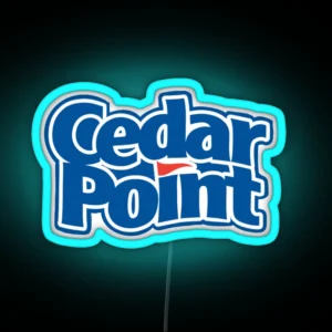 Cedar Point Logo RGB Neon Sign