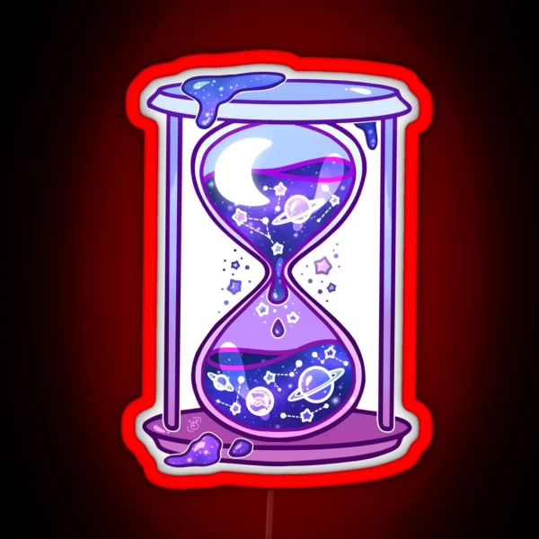 Celestial Hourglass RGB Neon Sign