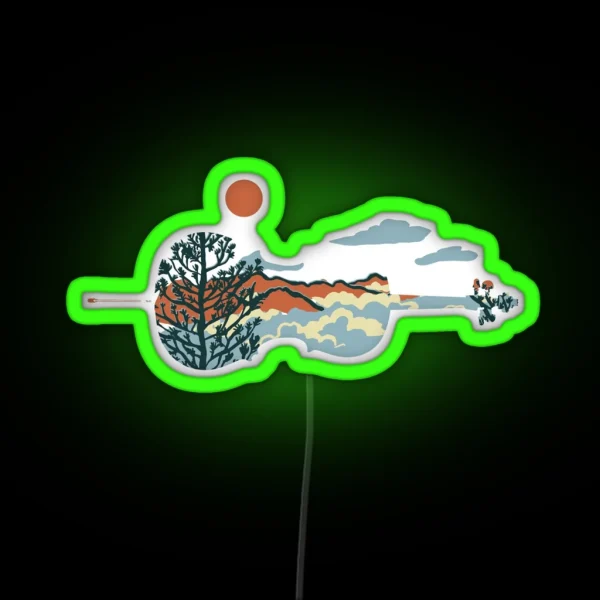 Cello Nature RGB Neon Sign