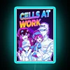 Cells At Work Family RGB Neon Sign - Image 3