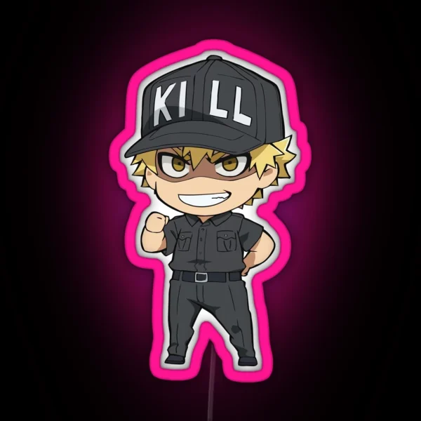 Cells At Work Killer T Cell RGB Neon Sign