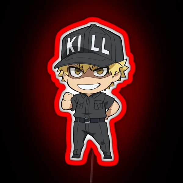 Cells At Work Killer T Cell RGB Neon Sign