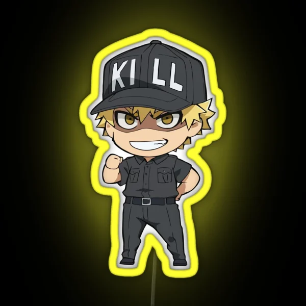 Cells At Work Killer T Cell RGB Neon Sign