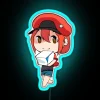 Cells At Work Red Blood Cell Chibi RGB Neon Sign - Image 3