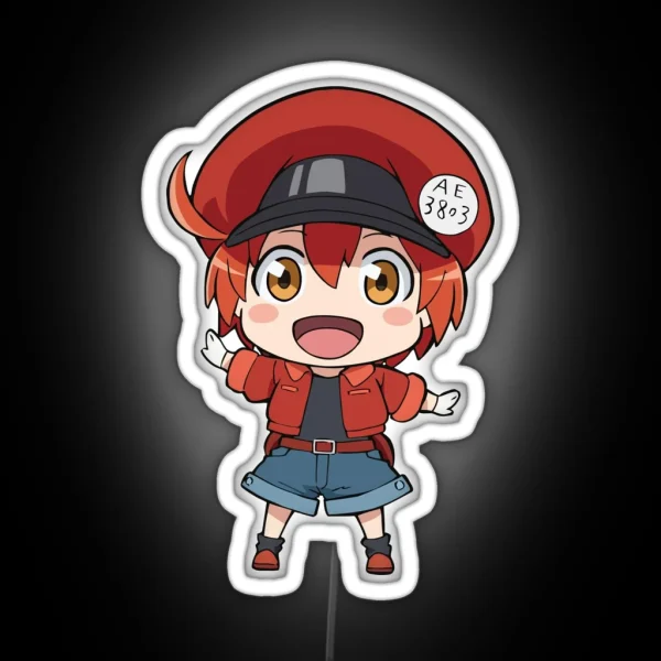 Cells At Work Red Blood Cell RGB Neon Sign