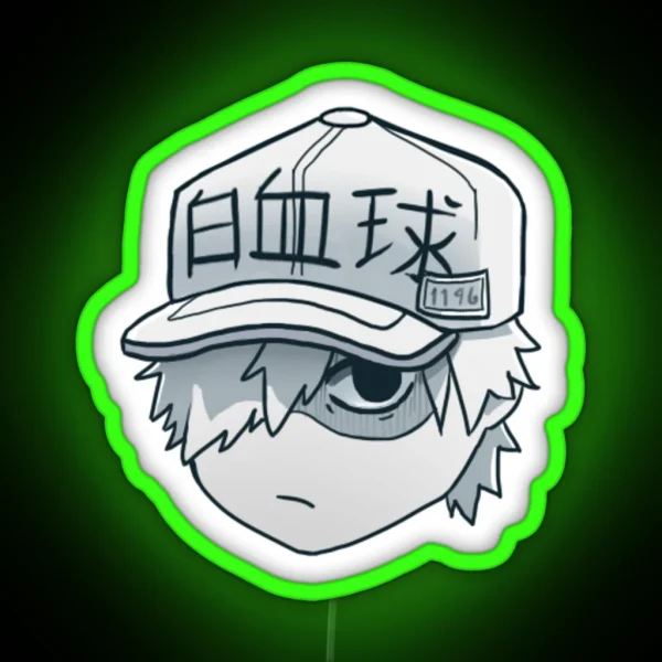 CELLS AT WORK White Blood Cell RGB Neon Sign