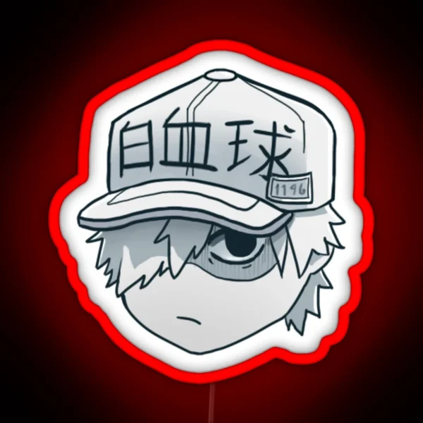 CELLS AT WORK White Blood Cell RGB Neon Sign