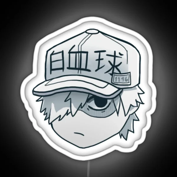 CELLS AT WORK White Blood Cell RGB Neon Sign