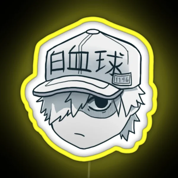CELLS AT WORK White Blood Cell RGB Neon Sign
