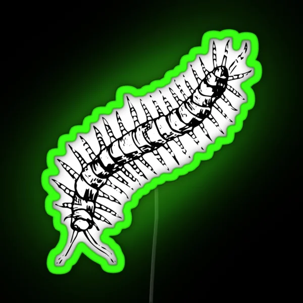 Centipede RGB Neon Sign
