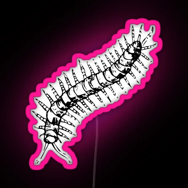 Centipede RGB Neon Sign