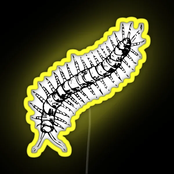 Centipede RGB Neon Sign