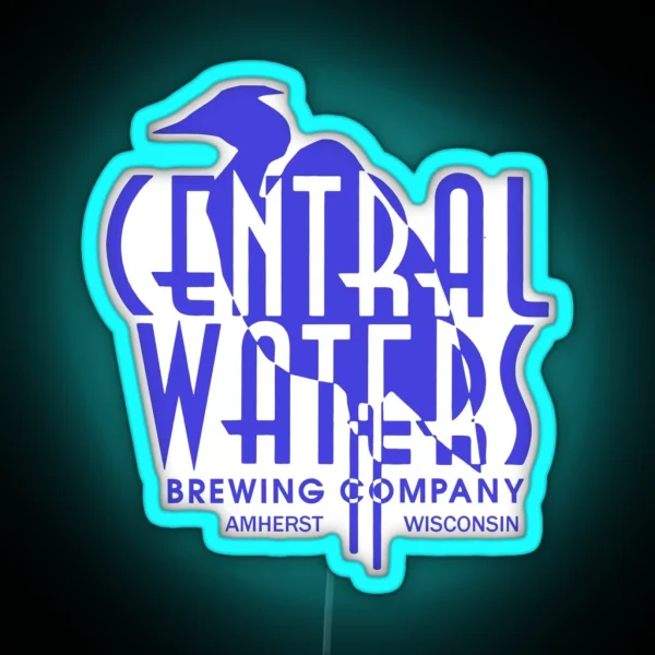 Central Waters Brewing Company RGB Neon Sign