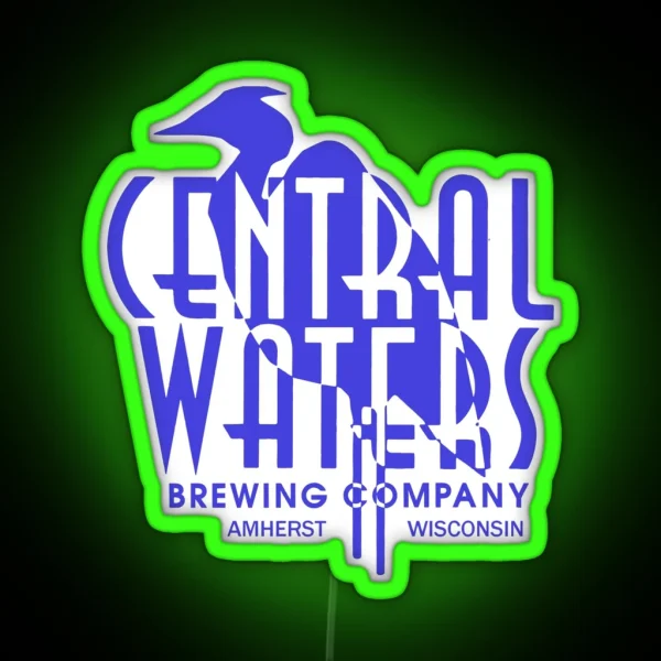 Central Waters Brewing Company RGB Neon Sign