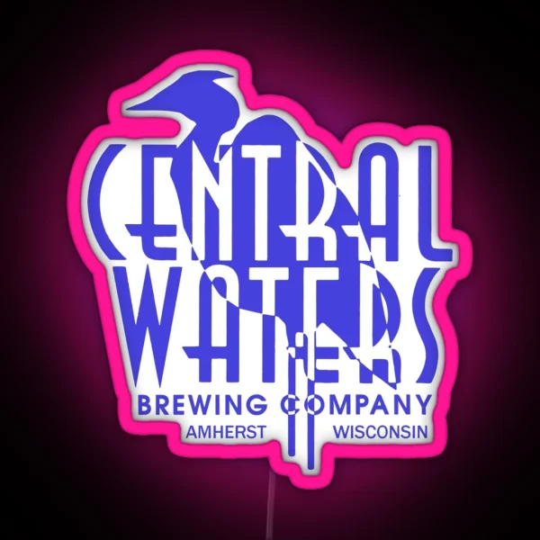 Central Waters Brewing Company RGB Neon Sign