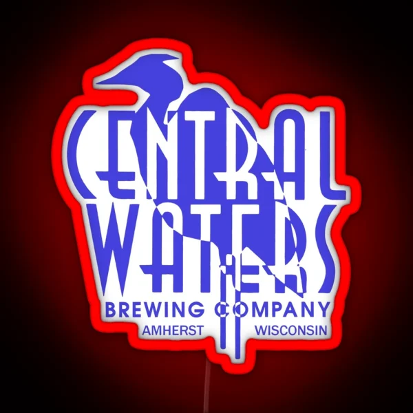 Central Waters Brewing Company RGB Neon Sign