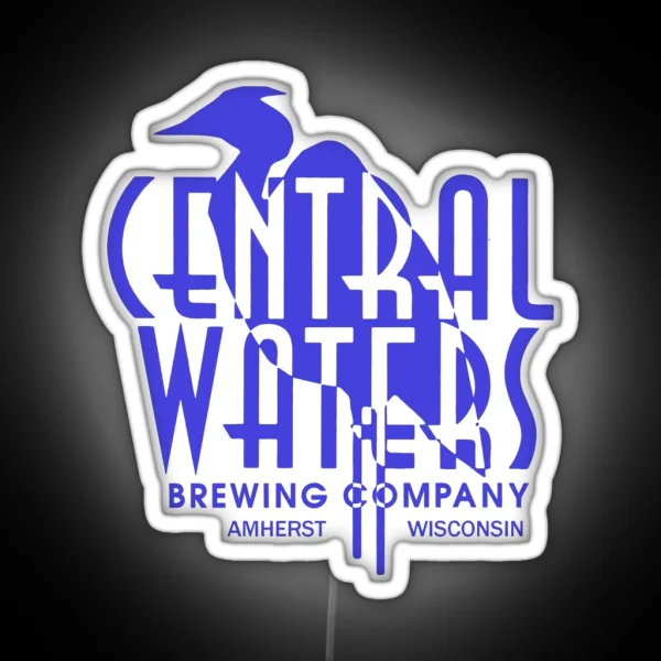 Central Waters Brewing Company RGB Neon Sign